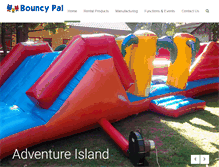 Tablet Screenshot of bouncypals.com